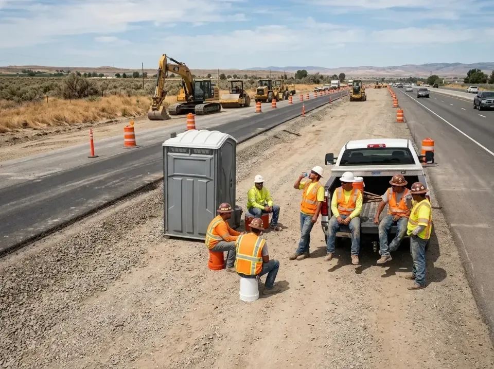 highway-road-construction-crew-007 — frequently asked questions, Porta Potty and Restroom Rentals in Riverton, UT